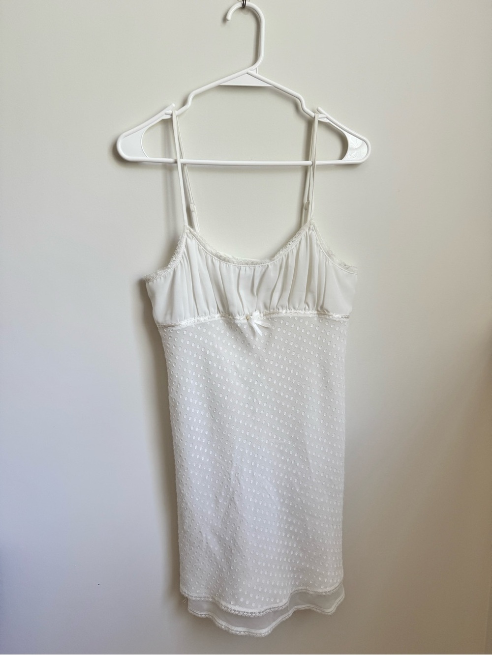 White Lace Nightgown